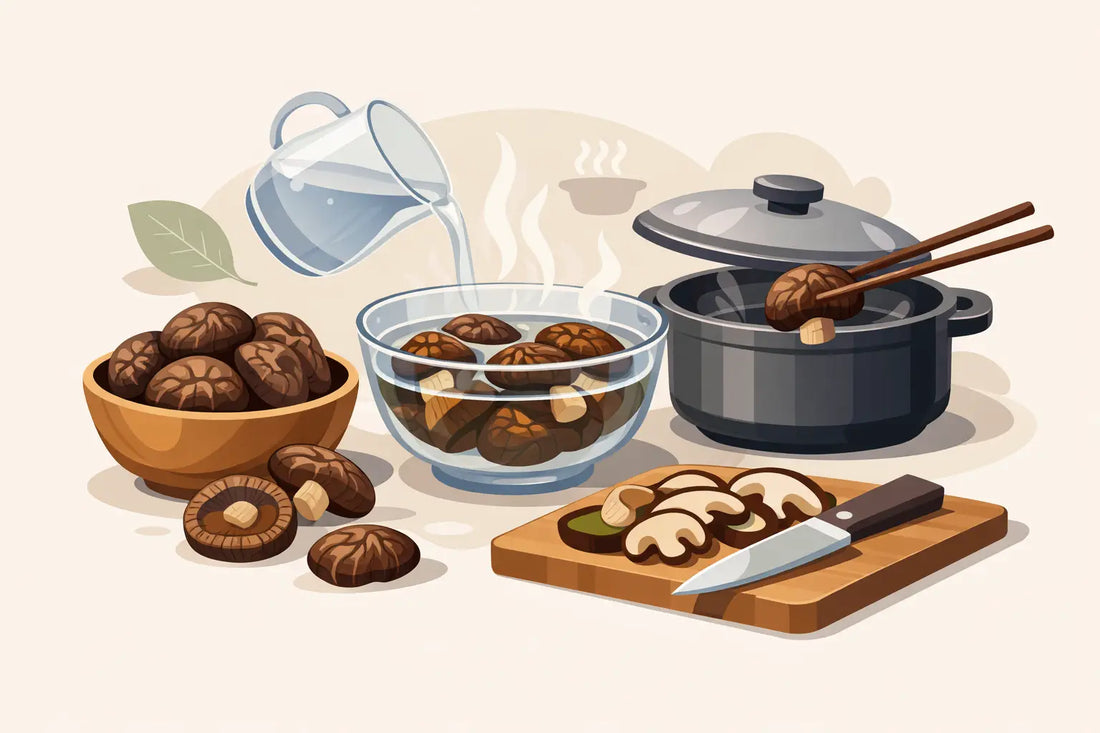 How to Cook Dried Shiitake Properly