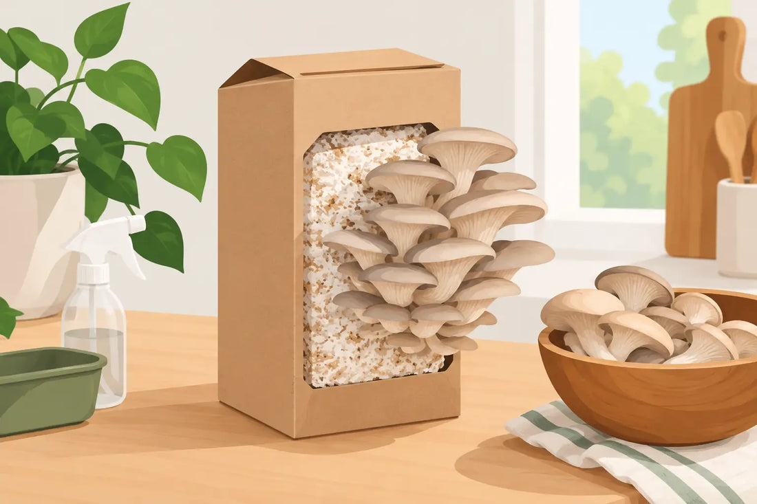 Home Grow Kits: Fresh Mushrooms Grown by You