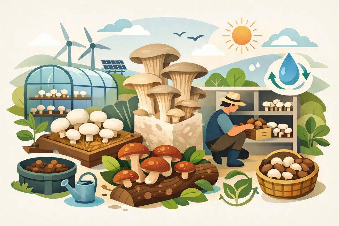 Sustainable Mushroom Cultivation Methods That Work