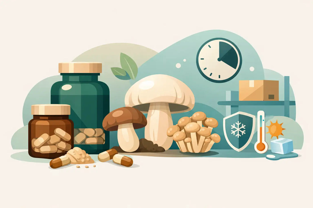 Do Mushroom Supplements Expire? Storage Facts