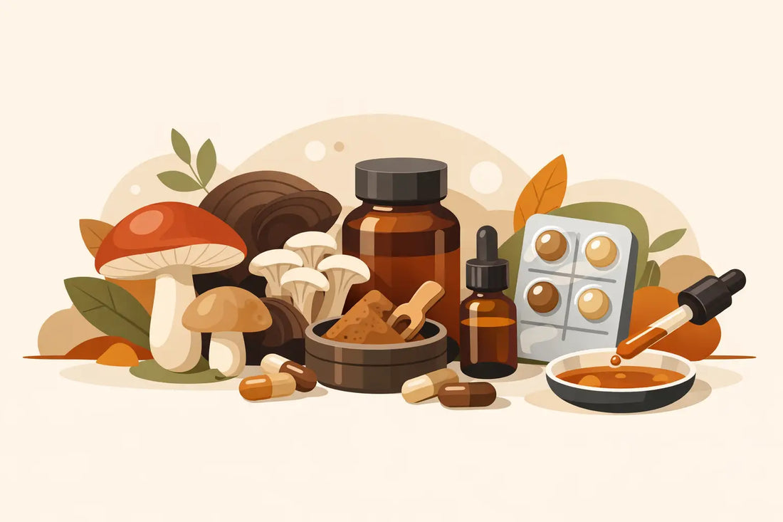 Guide to Mushroom Supplement Forms