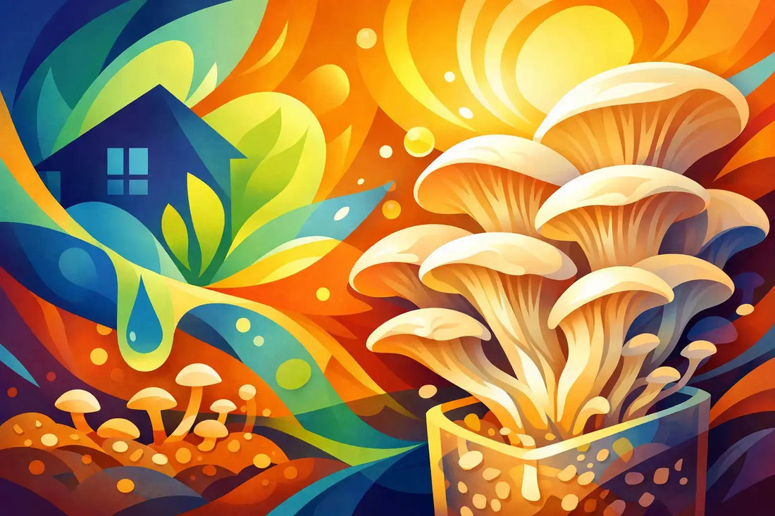 How to Grow Oyster Mushrooms at Home
