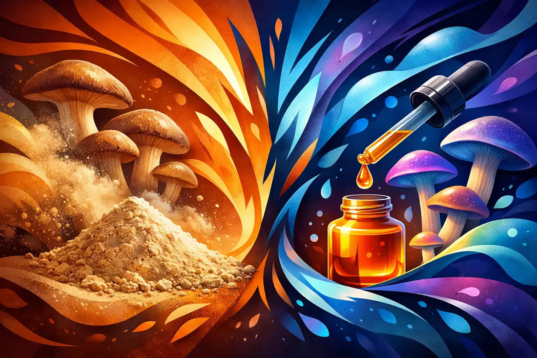 Mushroom Powder vs Extract: What to Choose