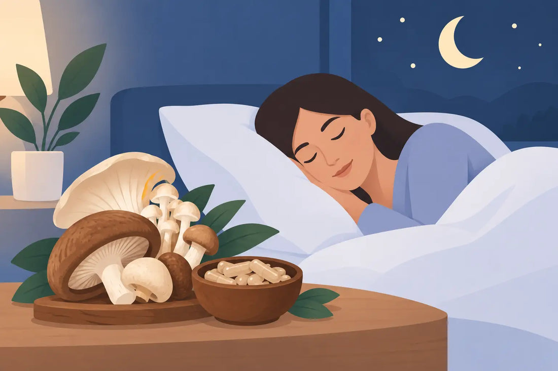 Mushroom Sleep Support for Calmer Nights