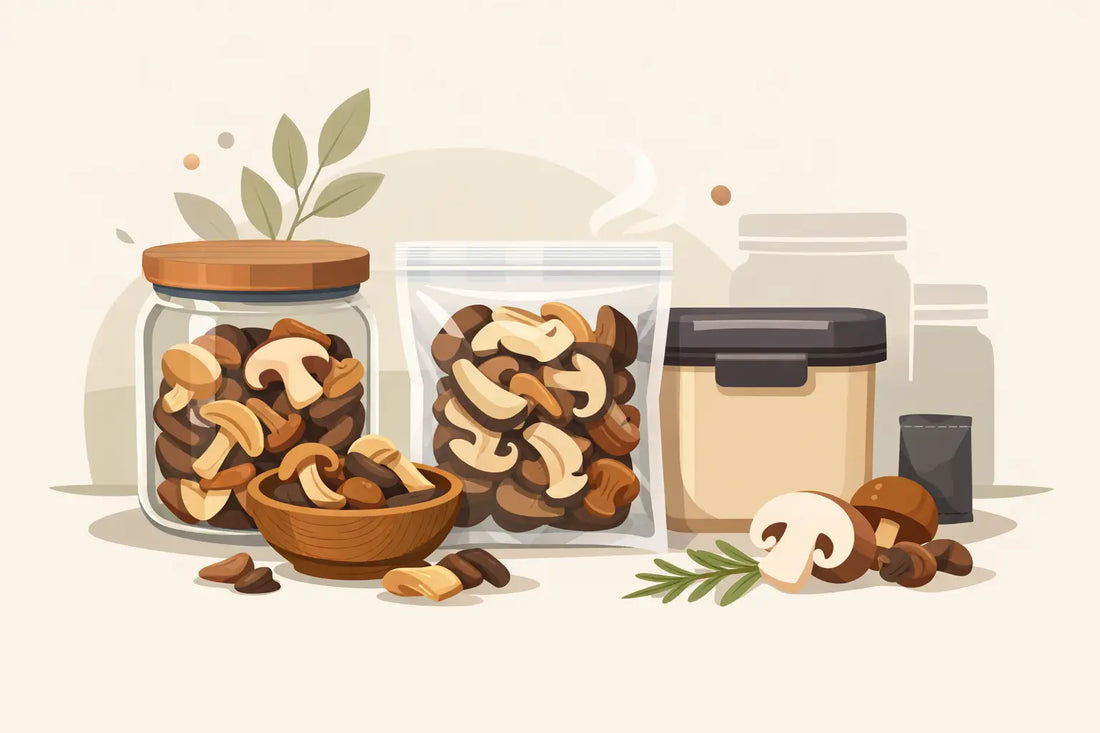 How to Store Dried Mushrooms for Lasting Flavour