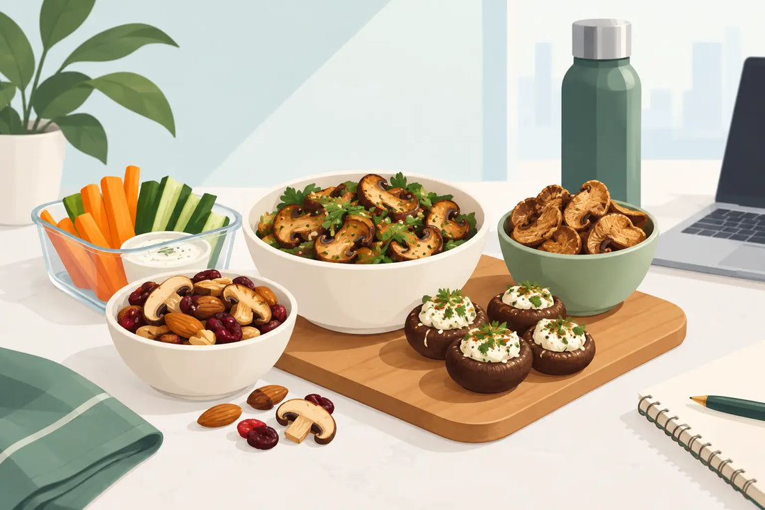 Best Healthy Snacks With Mushrooms for Busy Days