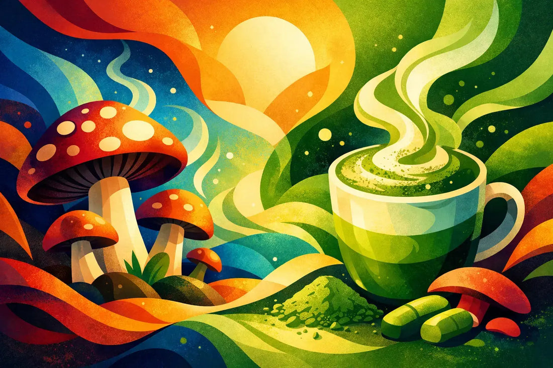 Mushroom Matcha Latte Benefits Explained