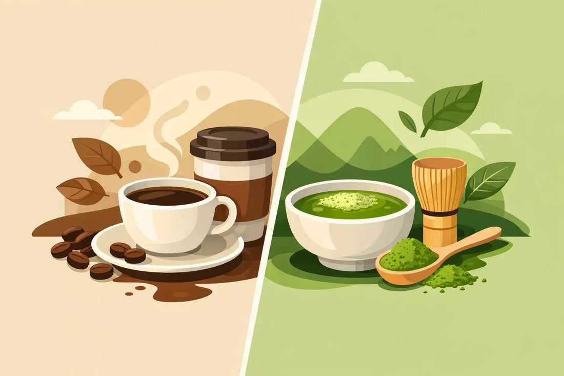 Coffee Versus Matcha Blends